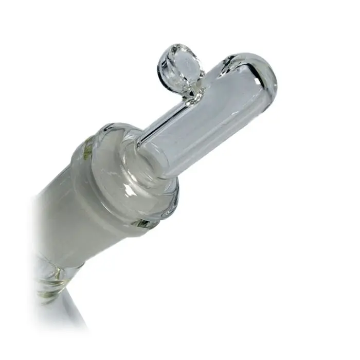 Bang en Verre pour Weed & Dabbing Ice (Black Leaf) 2 in 1