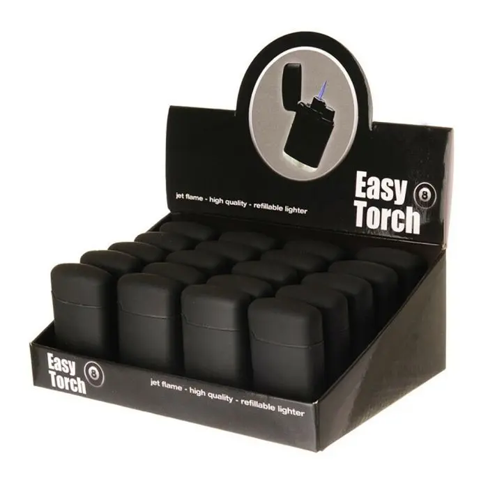 Briquet Tempête Noir | V-Fire (Easy Torch)