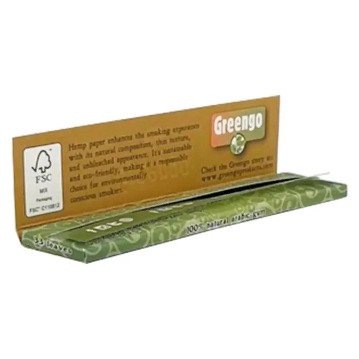 Greengo Hemp Feuille à Rouler | King-Size Slim