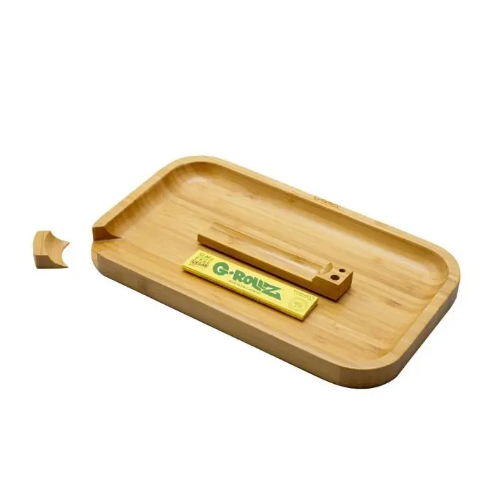 Rolling Tray Bamboo Classic (G-Rollz) 28 x 17 cm
