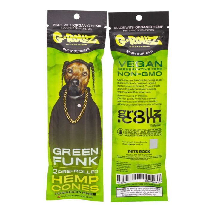 Blunt G-Rollz Pré-roulé Nature - Sachet de 2 blunts - Livré en 24/72h