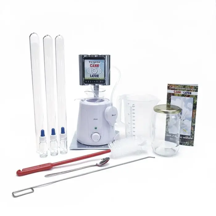 Cannolator Triple Extracteur de Cannabis Complet - Faire de l'huile de Cannabis (Medi-Wiet)