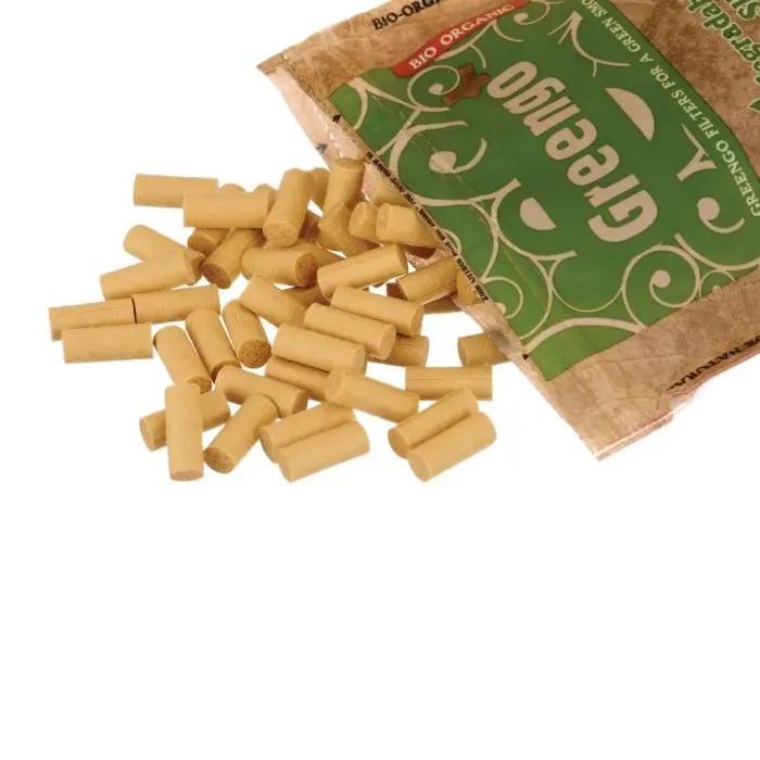 Slim Filtres / Filtre-Tip Organic (Greengo) 15 mm
