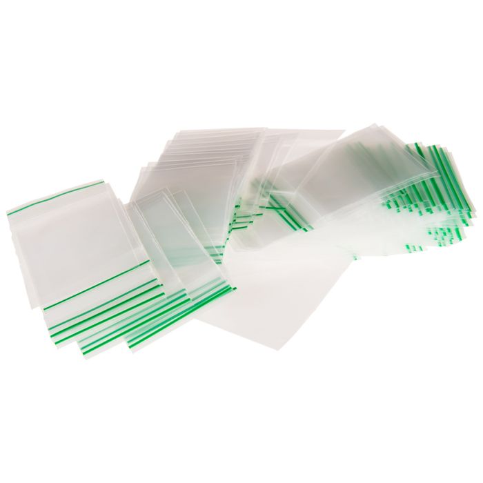 Sachet Plastique Zip 55x65 transparents (0,09mm)