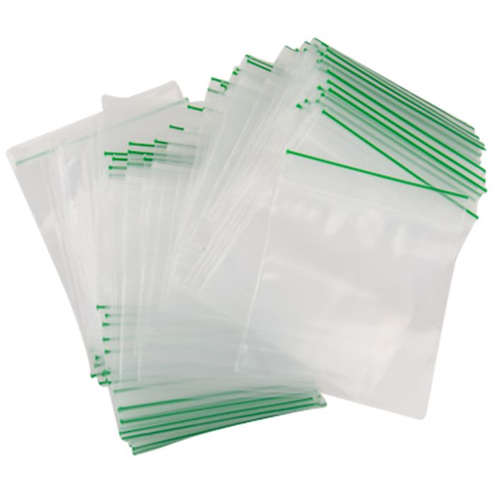 Sachet Plastique Zip 90x90 transparents (0,09mm)