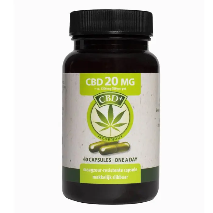 Capsules CBD (Jacob Hooy) 4% 20 mg 60 capsules