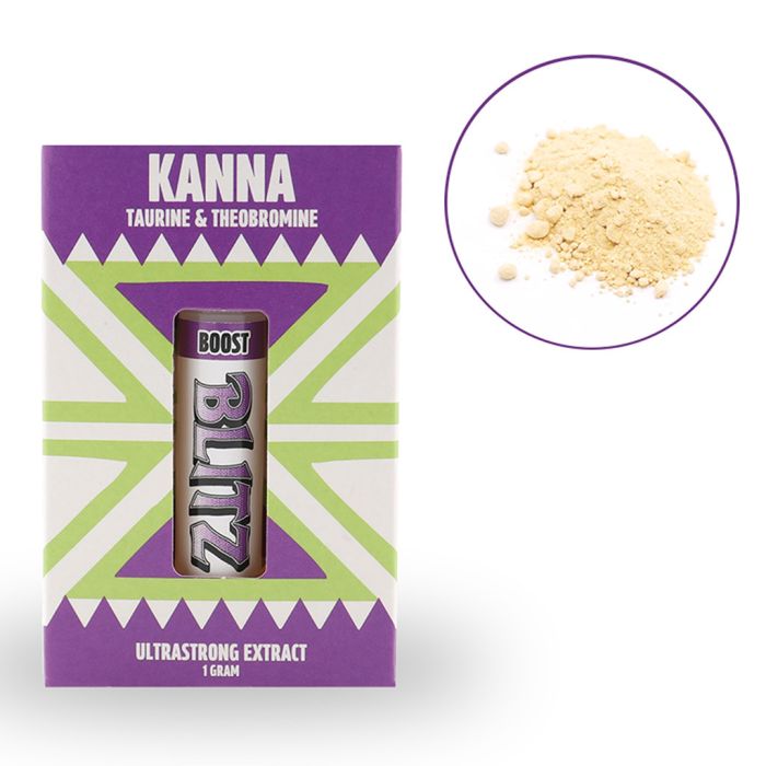 Kanna Boost avec Taurine et Théobromine (Blitz) 1 gramme main product photo