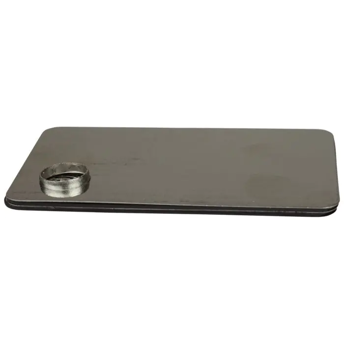 FEMER Plaque en tôle Cannabis - 30 x 20 cm - Décoration en métal