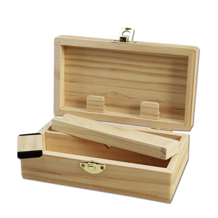 Stash Box Mini  Boîte en Bois Rouler de Joint