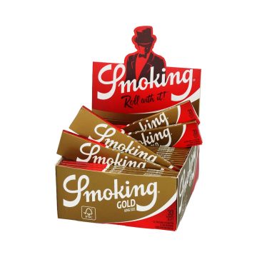 Smoking Gold Feuille a Rouler | King-Size Slim