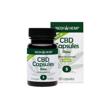 Capsules CBD Raw (Wedihemp) 5% 27 mg 60 caps