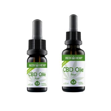 Huile de CBD Pure (Wedihemp) 2,5% 