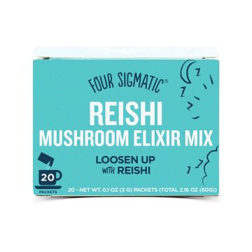 Reishi Champignons Thé (Four Sigmatic) 1500 mg 20 paquets