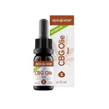 Huile de CBG Raw (Wedihemp) 5% 10 ml