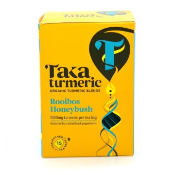 Thé au Curcuma Rooibos & Honeybush (Taka Turmeric) 15 sachets