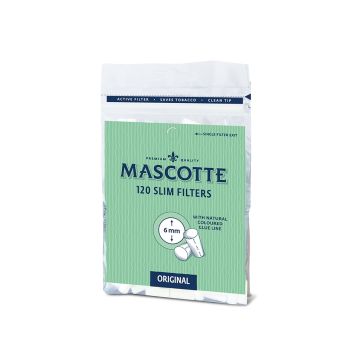 Slim Filtres / Filtre-Tip (Mascotte) 120 pièces