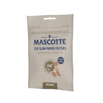 Slim Filtres / Filtre-Tip Organic (Mascotte) 120 Filtres