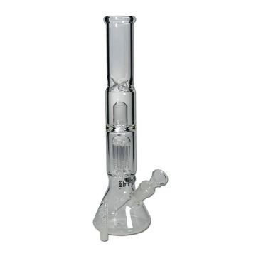 Bang en Verre pour Weed & Dabbing Ice (Black Leaf) 2 in 1