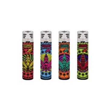 Briquet Tempete Feuille de Cannabis (Clipper)