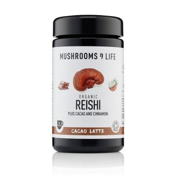 Reishi Cacao Latte Bio (Mushrooms4Life) 140 grammes
