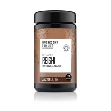 Reishi Cacao Latte Bio (Mushrooms For Life) 140 grammes