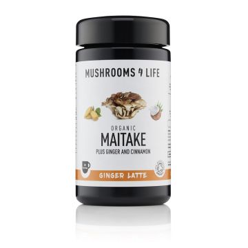 Maitake Gingembre Latte Bio (Mushrooms4Life) 110 grammes