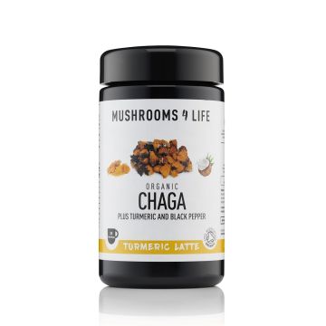 Chaga Curcuma Latte Bio (Mushrooms4Life) 120 grammes