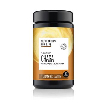 Chaga Curcuma Latte Bio (Mushrooms4Life) 120 grammes