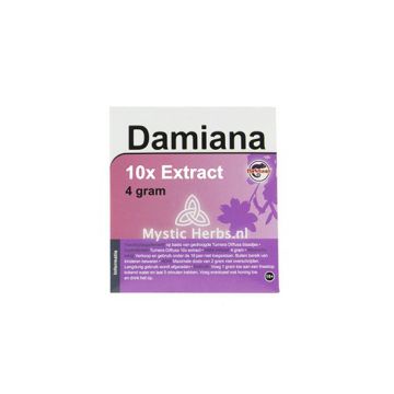 Damiana extrait 10X [Turnera diffusa] (Mystic Herbs) 4 gramme