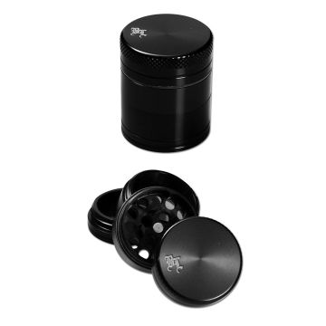 Mini Grinder 4 parties (Black Leaf) 29 mm