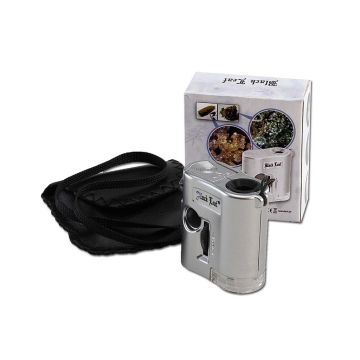 Cannabis Microscope LED (Black Leaf) 60x