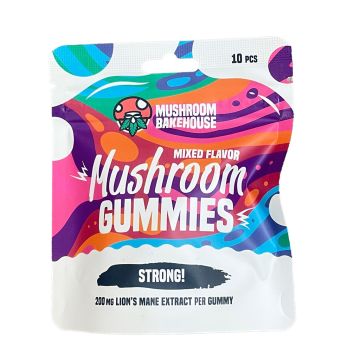 Lion's Mane Gummies (Mushroom Bakehouse) 200 mg