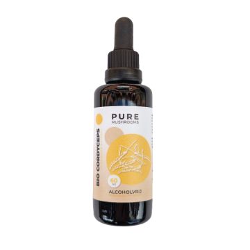 Extrait de Champignon Cordyceps Bio Sans Alcool (Pure Mushrooms) 60ml