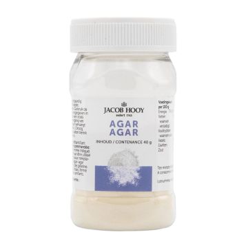 Poudre d’Agar Agar (Jacob Hooy) 40 grammes