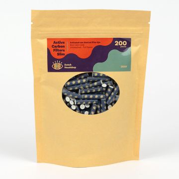 Filtre à charbon actif Slim (Dutch-Headshop) 6mm 200 pièces 