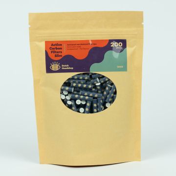 Filtre à charbon actif Slim (Dutch-Headshop) 6mm 200 pièces 
