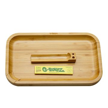 Rolling Tray Bamboo Classic (G-Rollz) 28 x 17 cm