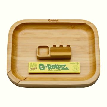 Rolling Tray Bamboo  Mini (G-Rollz) 20 x 16 cm