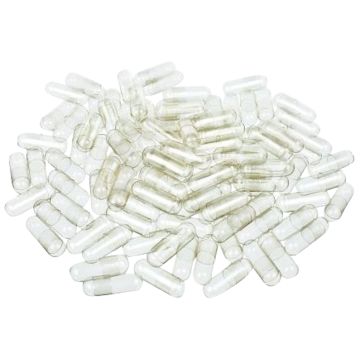 Capsules vide végétarien 100 caps (taille 1: ~400 mg)