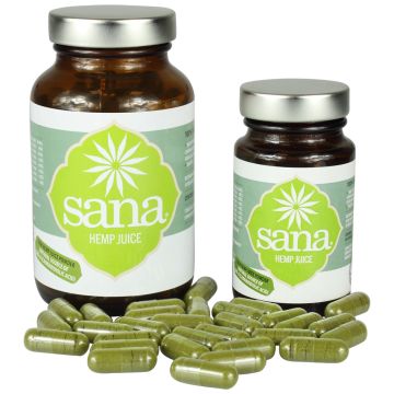 Capsules au CBD (Sana Hemp Juice) Jus de chanvre en poudre 