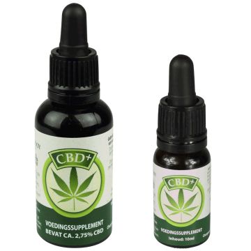 Huile de CBD (Jacob Hooy) 2,75% 10ml-30ml