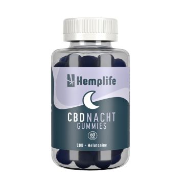 CBD Nuit Gummies (Hemplife) 60 pièces