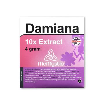 Damiana extrait 10X [Turnera diffusa] (McMystic) 4 gramme