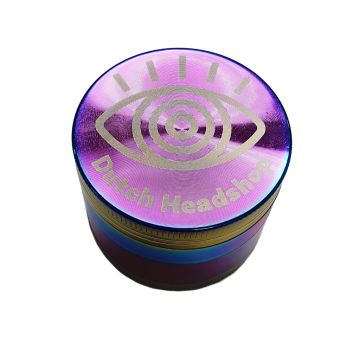 Aluminium Grinder en Coleur 4 parties (Dutch-Headshop) 50 mm