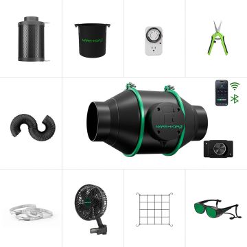 Système d’extraction & filtre (Mars Hydro) 100mm iFresh Complete Fan Kit
