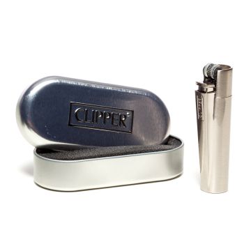 Briquet en Métal de Luxe une Boîte Cadeau (Clipper)