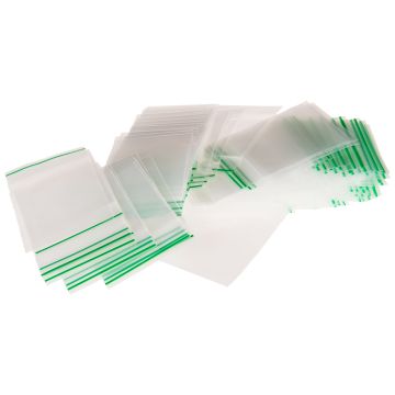 Sachet Plastique Zip  55x65 transparents (0,09mm)