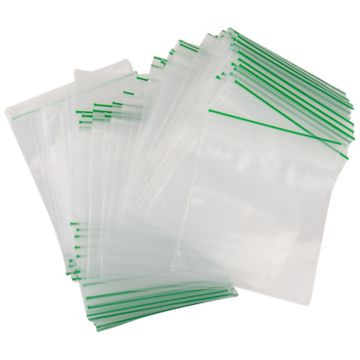 Sachet Plastique Zip  90x90 transparents (0,09mm)