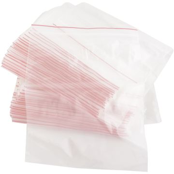 Sachet Plastique Zip 200x300 transparents (0,09mm)