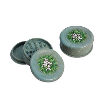 Grinder en Chanvre 3 parties Eco (Black Leaf) 60 mm